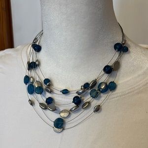Multi-layered Beaded Necklace